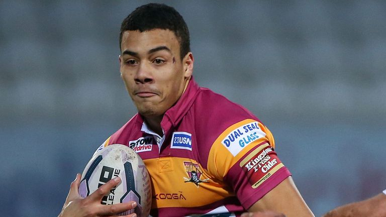 Huddersfield's Darnell Mcintosh also grabbed a brace of tries in the victory 