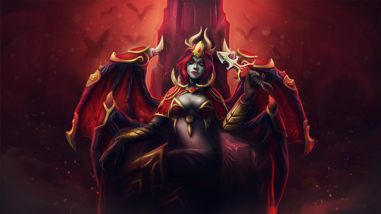 The Queen of Pain could make a return in Kiev after getting a slight buff. (credit Valve)