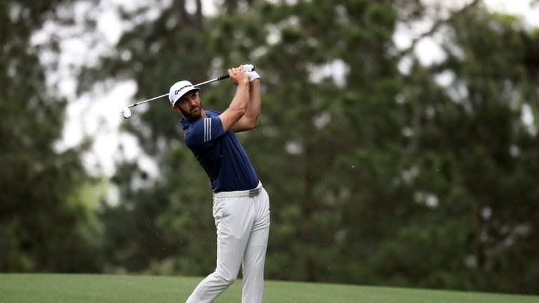 dustin johnson fall