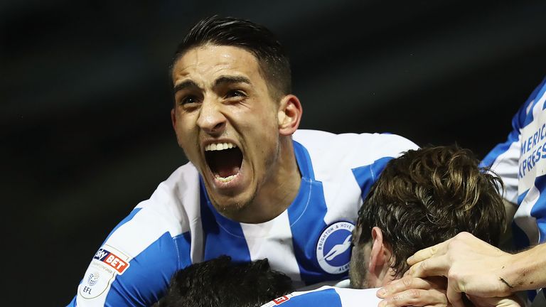 Anthony Knockaert has 15 goals and eight assists