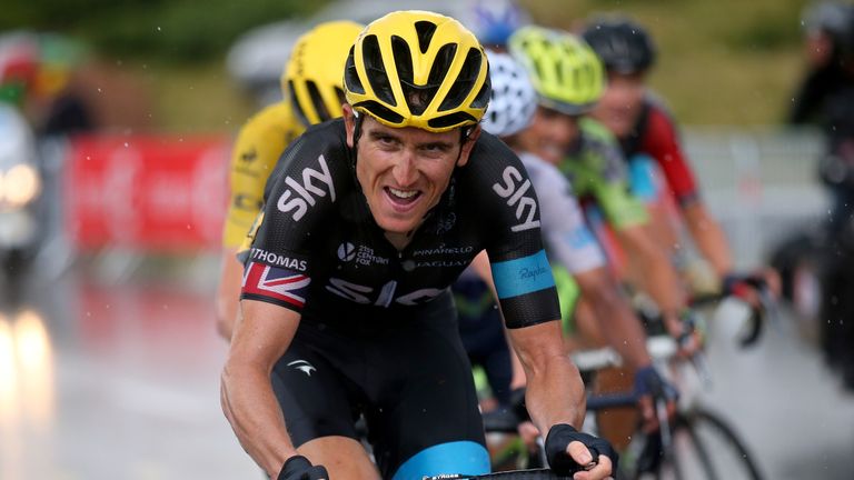Thomas has been withdrawn from the race in order to give him sufficient time to recover for the Tour de France
