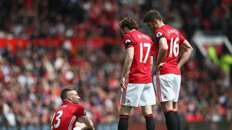 An untimely injury halted Shaw's progress in response to struggling at United