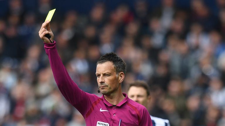 Mark Clattenburg took charge of his last Premier League game at The Hawthorns on Saturday