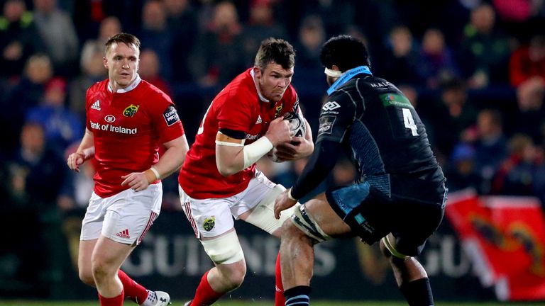 Munster are now within two points of league leaders Leinster