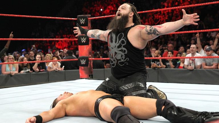 Bray Wyatt sent a message to Randy Orton, who he faces on Sunday for the WWE Championship in a 'house of horrors' match