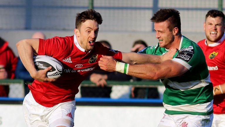 Darren Sweetnam scored a brace of tries in Italy