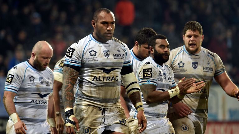 Nemani Nadolo (centre) scored a 77th-minute try but had another ruled out at the death
