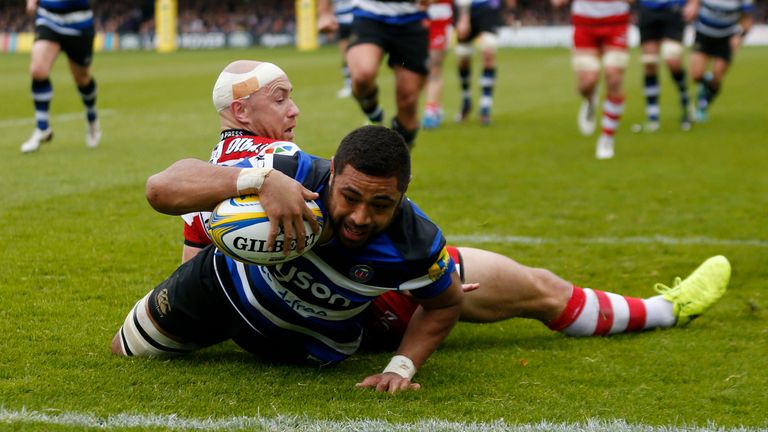 Taulupe Faletau scored a treble in Sunday's West Country derby
