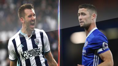 Gareth McAuley and Gary Cahill are the top-scoring centre-backs this season