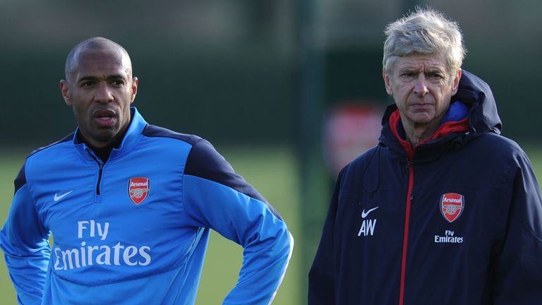 Arsene Wenger says Henry is interested in the role