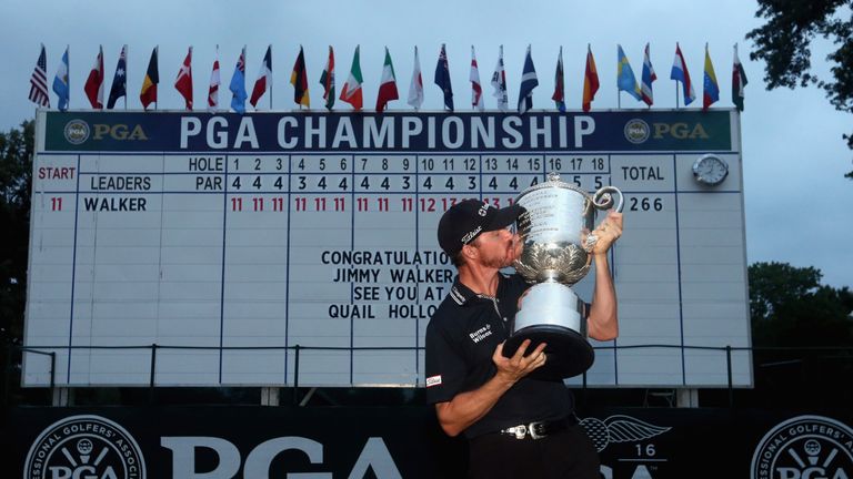 Jimmy Walker denied Day back-to-back PGA titles