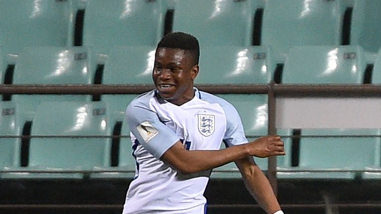 England's Ademola Lookman