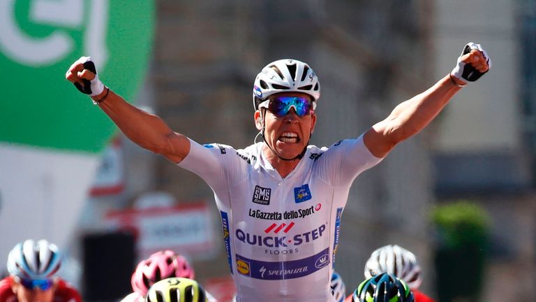 Giro d'Italia: Bob Jungels wins stage 15 into Bergamo | Cycling News ...