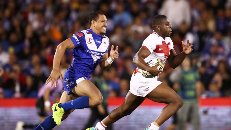 Jermaine McGillvary has scored five tries in six England appearances