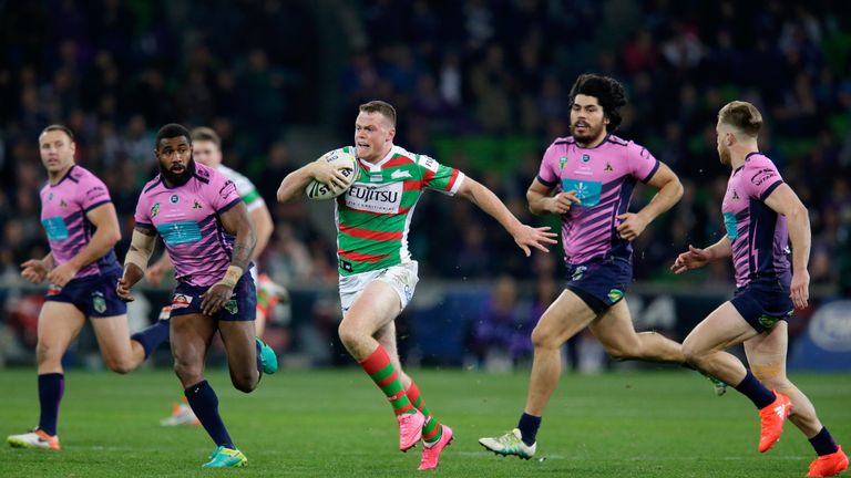 Joe Burgess played under St Helens' coach Justin Holbrook during his time in the NRL