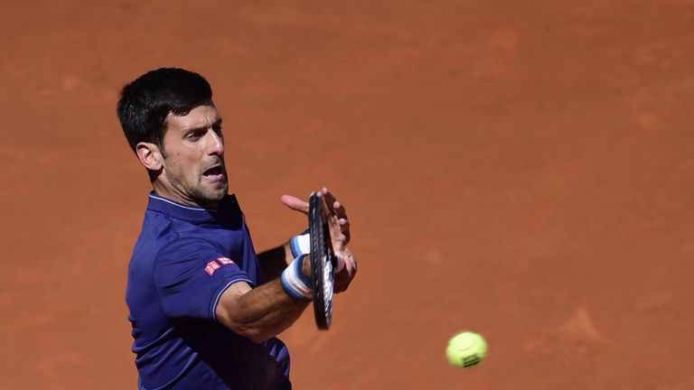 Djokovic heads to Rome next with with questions remaining on his coaching staff but showed glimpses of a return to form.