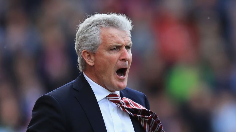 Mark Hughes' Stoke finished 13th last season