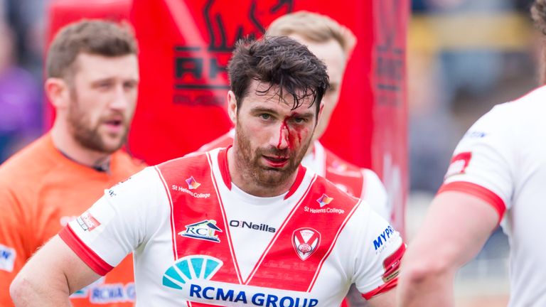 It was a tough day at the office for Matty Smith and Saints
