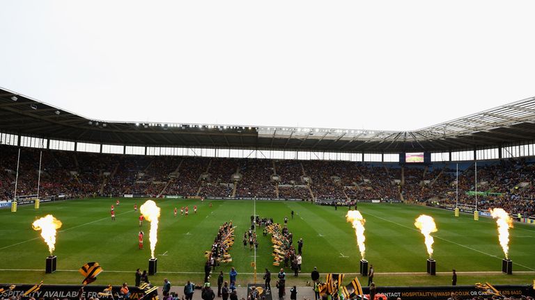 Wasps won all of their home games during the Premiership regular season