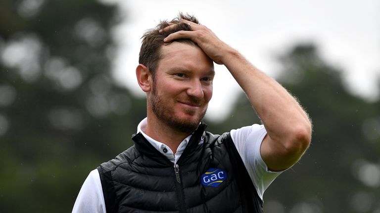 Wood bogeyed the last to finish one behind the young Italian