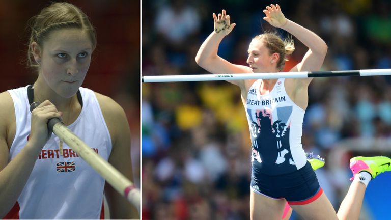 Holly Bradshaw is working on building up her robustness ahead of Tokyo 2020