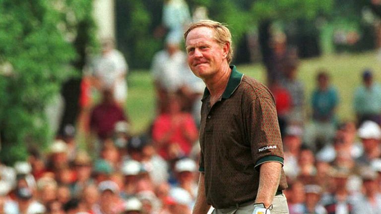 Nicklaus won the US Open in 1962, 1967, 1972 and 1980 