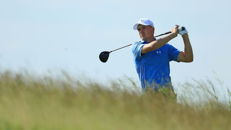 Spieth sits eight strokes off the place after the first round