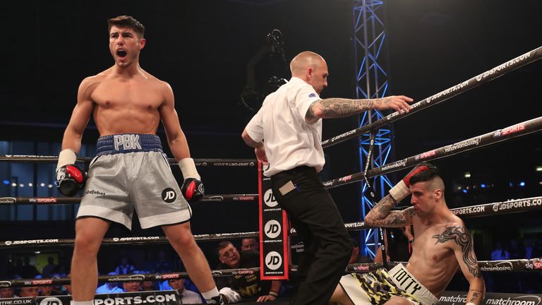 NXTGEN: Josh Kelly knocked out Tom Whitfield in the first ...