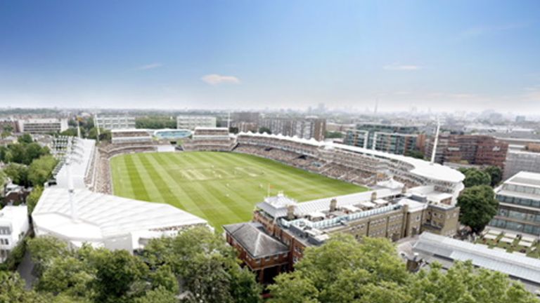 An artist’s impression of how Lord’s would look under plans drawn up by David Morley Architects for the Rifkind proposal