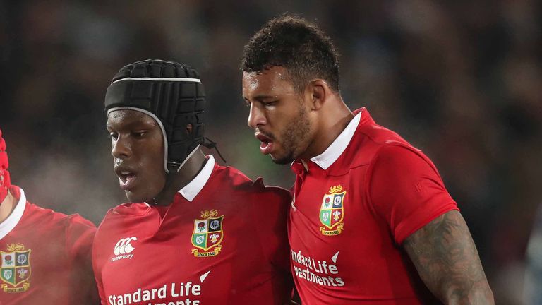 Lawes came off the bench in the Lions' second-Test win over New Zealand