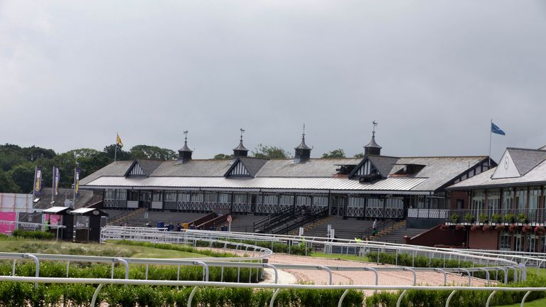 A general view of the racecourse at Musselburgh