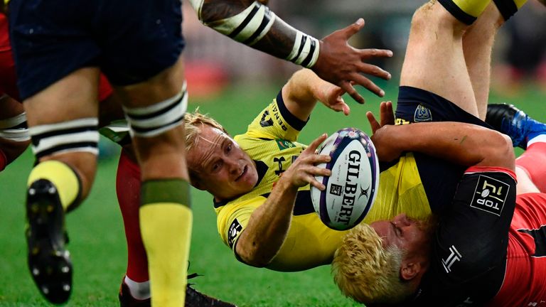 Clermont kept their cool in a hugely physical contest