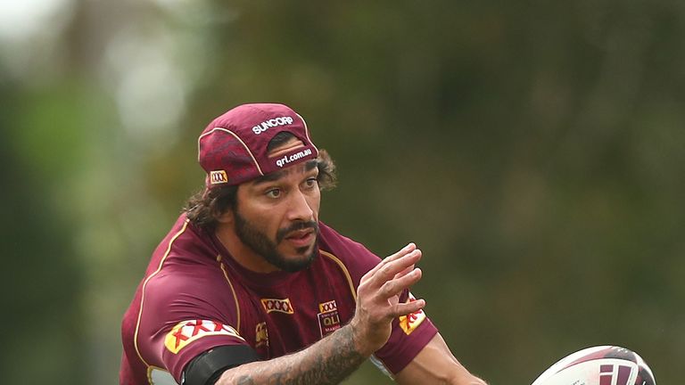 Johnathan Thurston returns at stand-off for Queensland's trip to ANZ Stadium