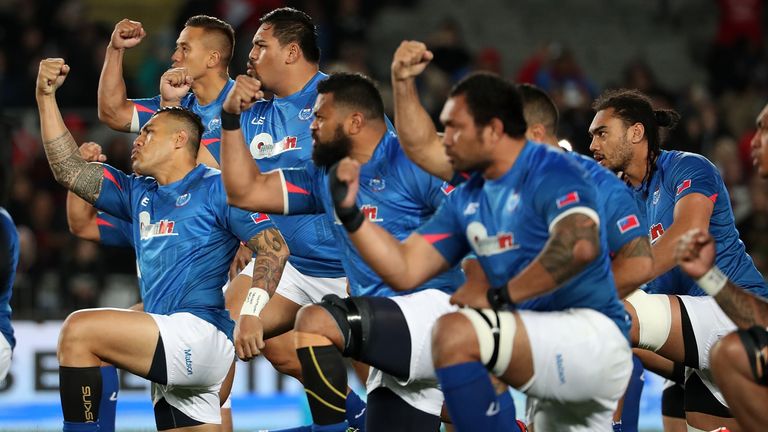 Samoa are due at Twickenham on November 25