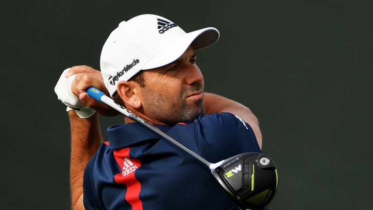 Garcia was not happy with his swing over the first day and a half