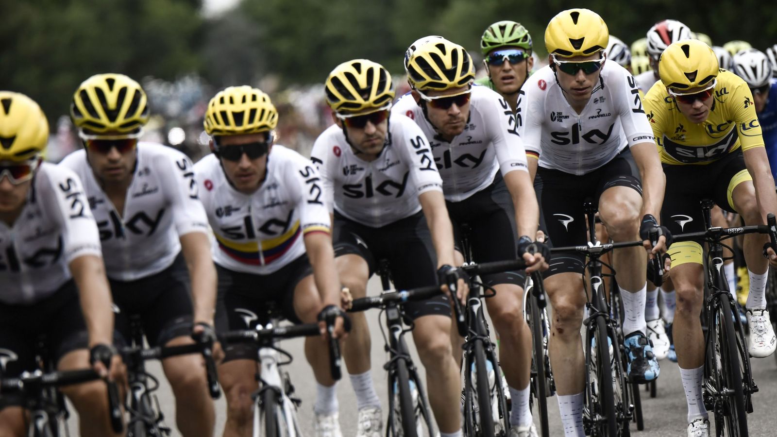 Tour De France Champion Chris Froome Pays Tribute To Flawless Team Sky Cycling News Sky Sports