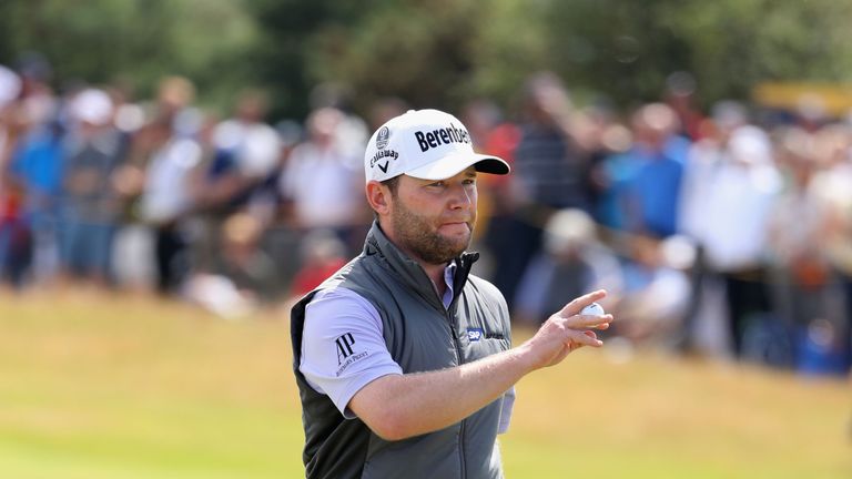 Branden Grace closed with a level-par 70 at Royal Birkdale