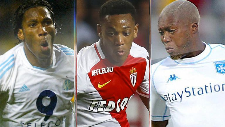 How did the likes of Didier Drogba (left), Anthony Martial and Djibril Cisse get on after swapping Ligue 1 for the Premier League?
