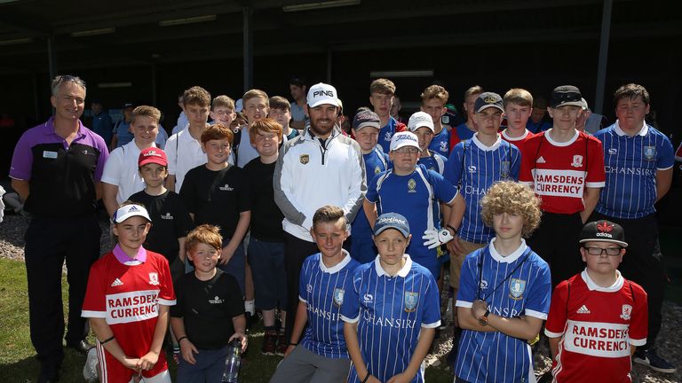 Louis Oosthuizen inspired the next generation of golfers at Golf Foundation&#8217;s StreetGolf Final at Formby Hall
