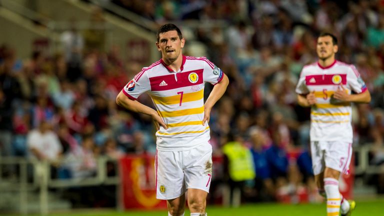 Dorrans in action for Scotland