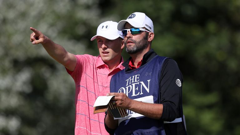 Spieth and caddie Michael Greller have formed a strong partnership 