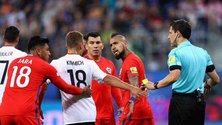 The second half turned into an ill-tempered affair
