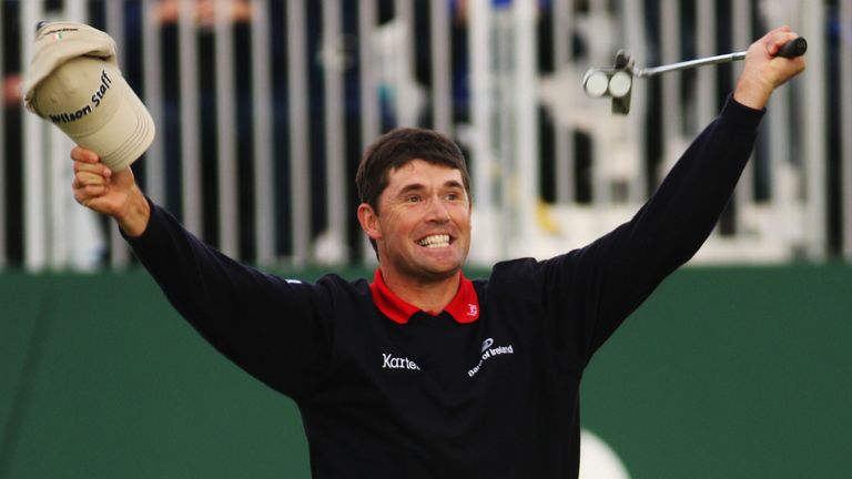 Harrington nails the winning putt and becomes the first Irishman to win The Open for 60 years