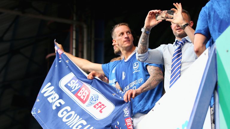 Portsmouth secured promotion to Sky Bet League One last season, after four years in League Two