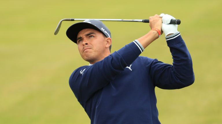 Rickie Fowler was in the top five in every major in 2014