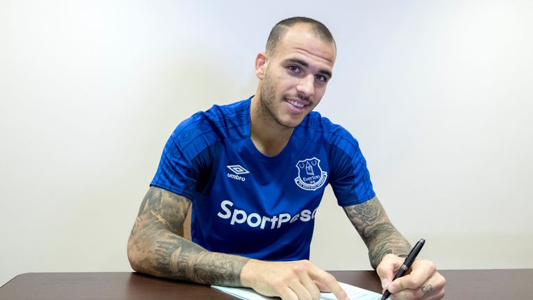 Sandro Ramirez has joined Everton after scoring 16 goals for Malaga last season
