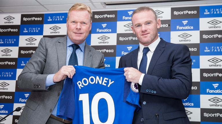 Confirmation of the Lukaku deal came hours after Wayne Rooney's first press conference back at Everton