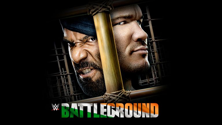 Jinder Mahal defends his WWE Championship against Randy Orton in a 'Punjabi Prison' at WWE Battleground