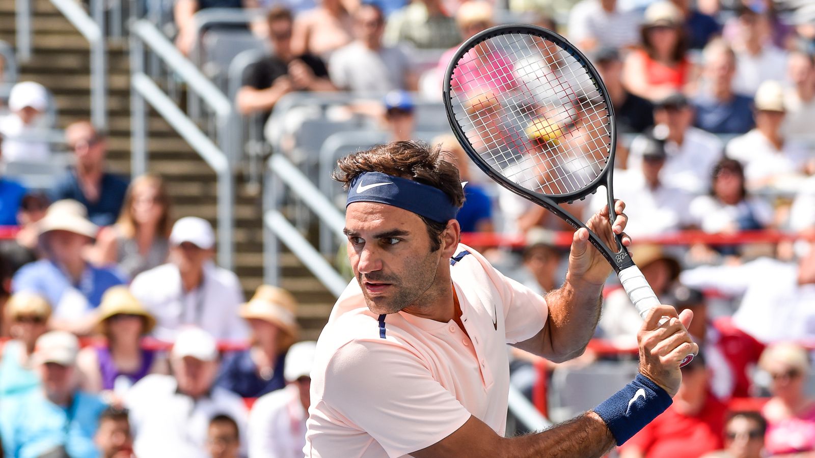 Roger Federer wins Montreal Masters semi-final against Robin Haase | Tennis News | Sky ...