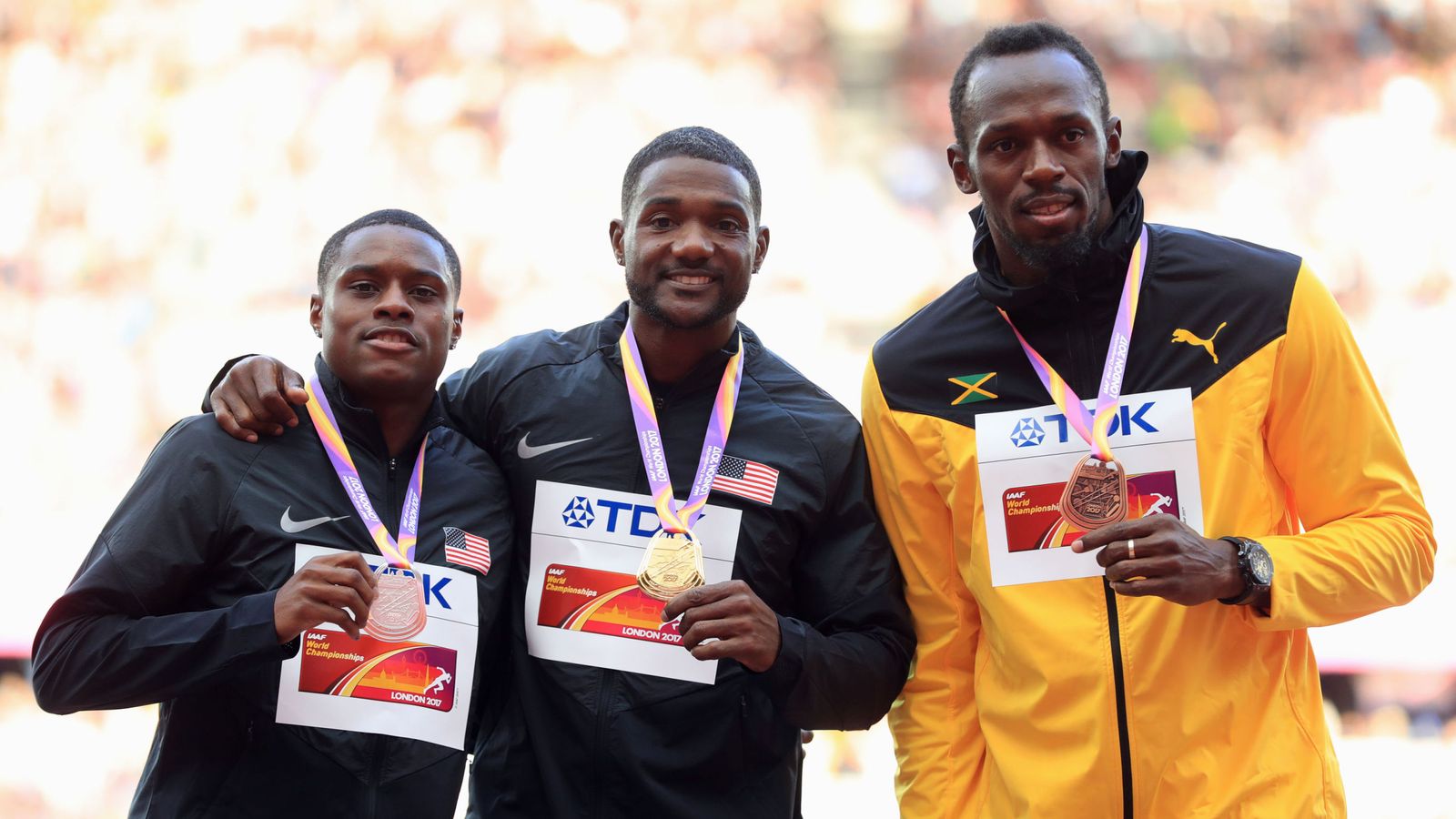 Justin Gatlin's father hits out at booing fans | Athletics News | Sky ...